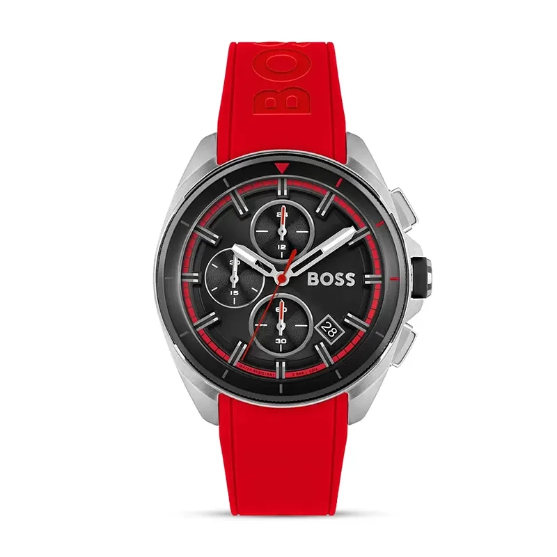 Hugo boss watch red hotsell